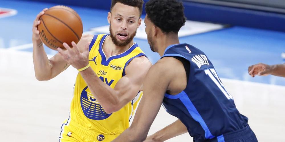  库里单场命中九记三分勇士客场击退雷霆